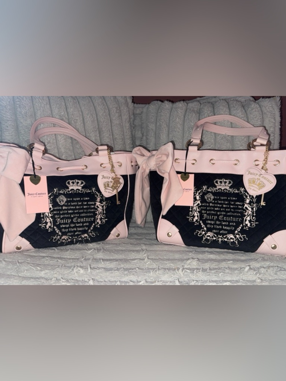 Juicy Couture Tale Daydreamer Y2K Tote Bag Purse Brand NEW w/tags!